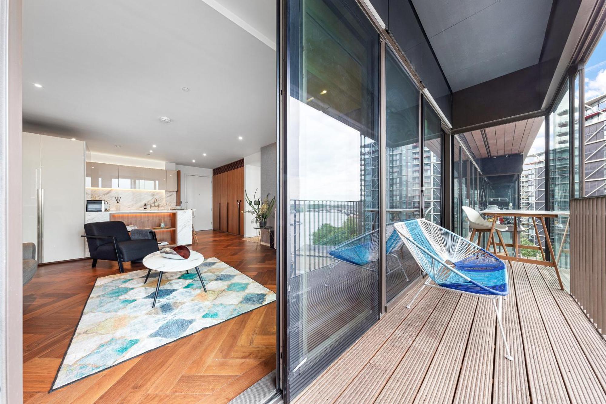 River Panorama Central London 2 Bedroom New Development Экстерьер фото