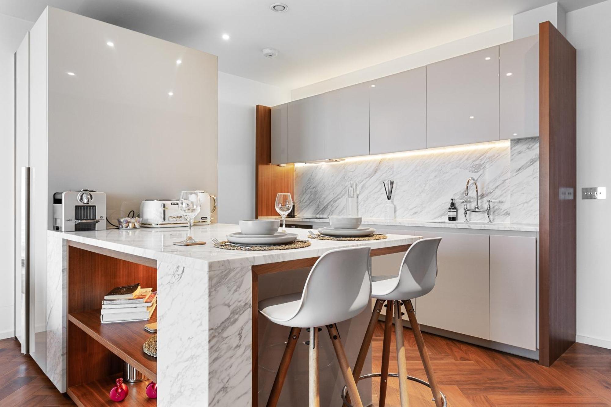 River Panorama Central London 2 Bedroom New Development Экстерьер фото